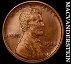 1918-D Lincoln Wheat Cent - Scarce  Extra Fine+  Semi-key  Better Date  #J8448