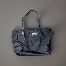 Tumi Voyageur M-Tote Nylon Navy Black Shoulder Bag Travel Carry On