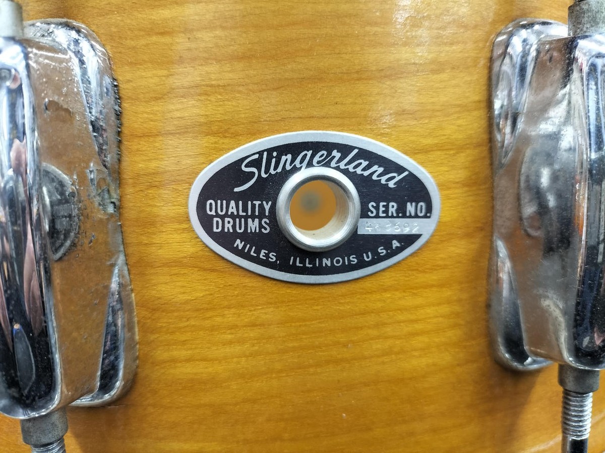 Slingerland SPITFIRE 12-Lug Drum Hoop Vintage snare drums 70s-80s