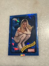 Emma Frost Marvel Topps Chrome Sapphire Card #147