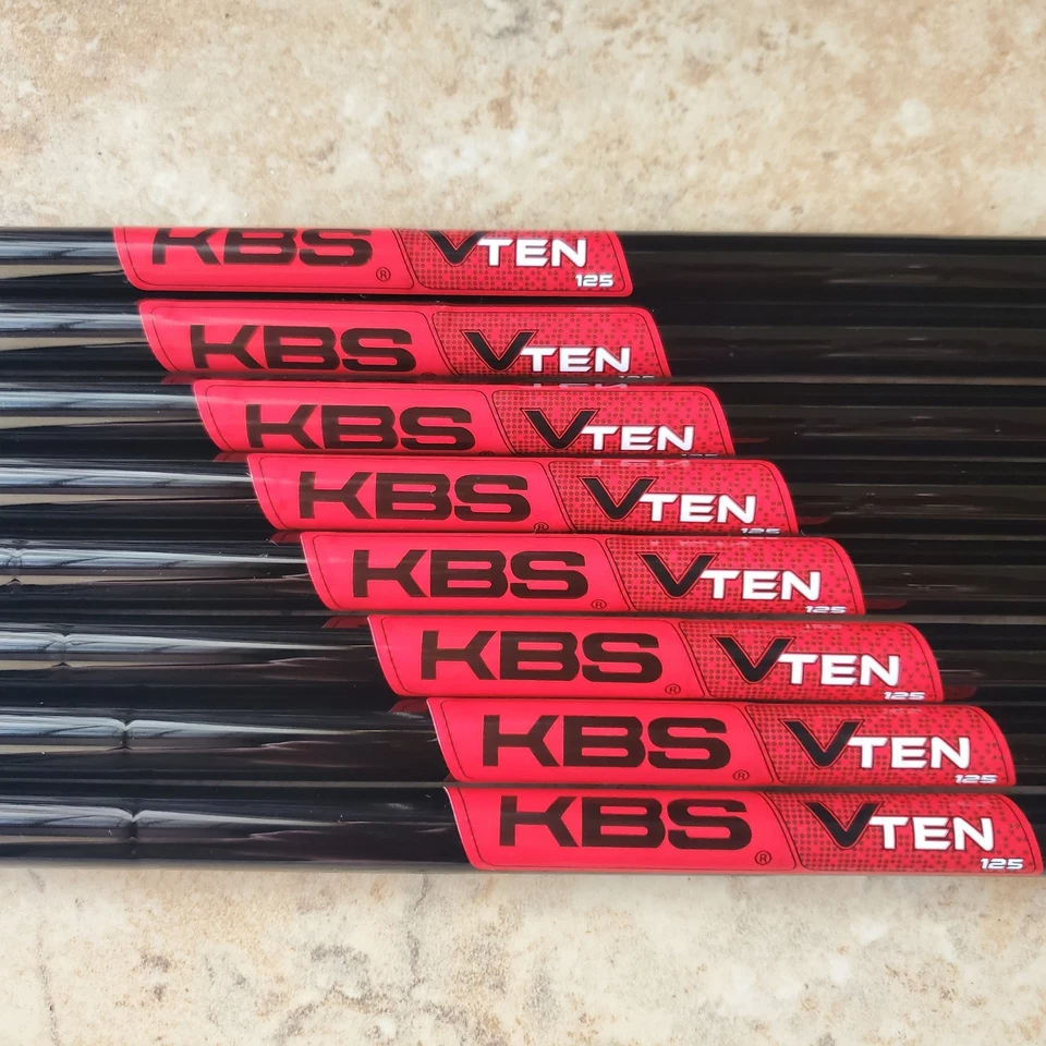 EXCELLENT RARE Left Nike VRII Forged 3-PW Tour Issue KBS Tour V10 125S+ Black - Image 3 of 4