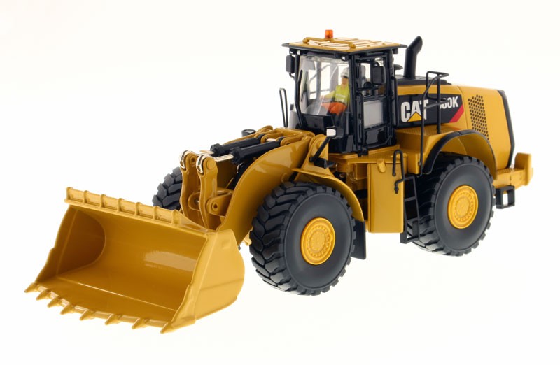 Miniature Caterpillar 980K de collection Diecast Masters en alliage lourd