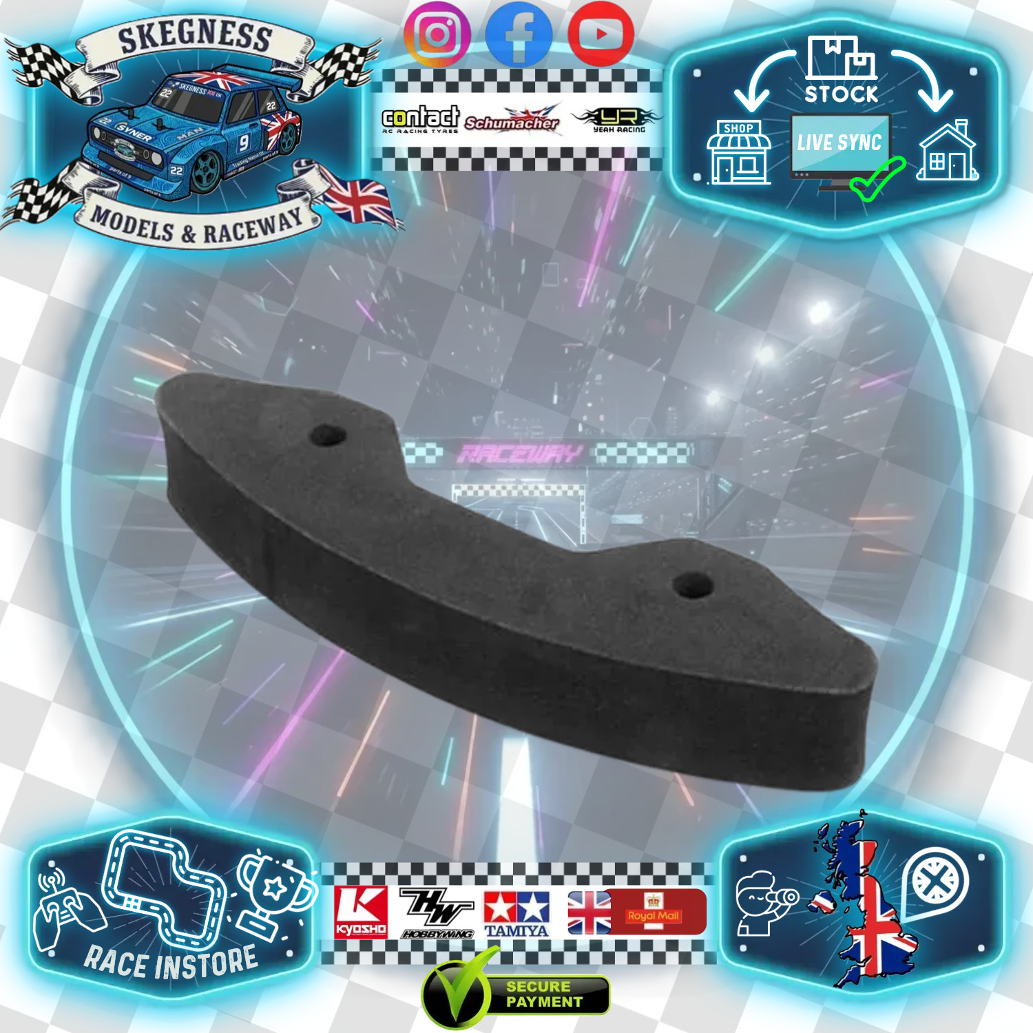 LOUISE / CARTEN - RC LMX / M210 - BUMPER - MEDIUM - LNBA384