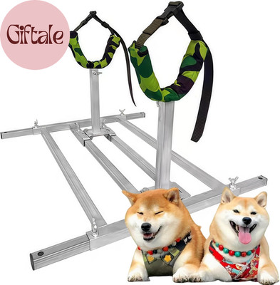 Adjustable Dog Breeding Stand - Professional Grooming & Bathing Rack for Miniatu
