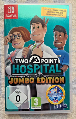 Two Point Hospital: Jumbo Edition(Nur die Leerhülle kein Spiel enthalten) Switch