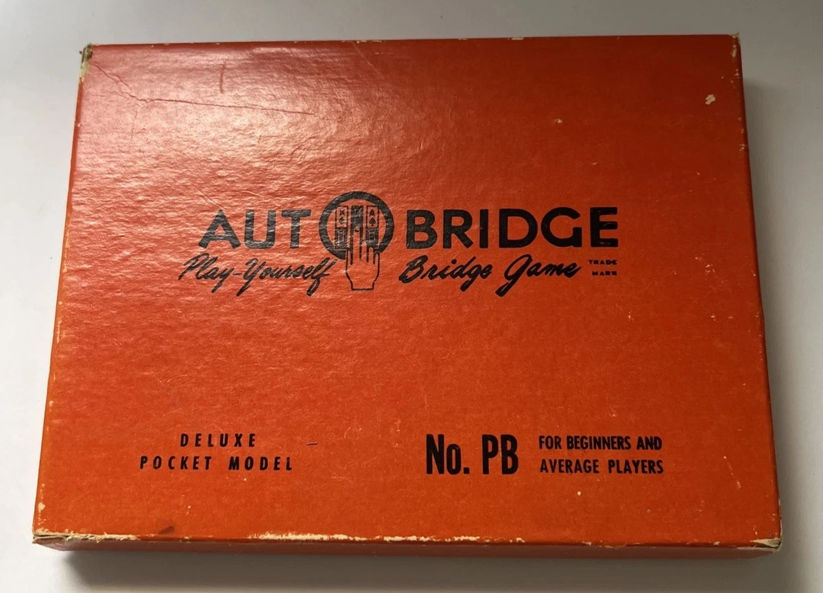 Auto Bridge No.PA 米国製 ブリッジゲーム 1930年代 Autobridge Bridge