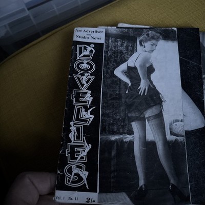 Lovelies Vintage Pinup Fotografie Magazin Band 1 Nr.11 selten Langformat 
