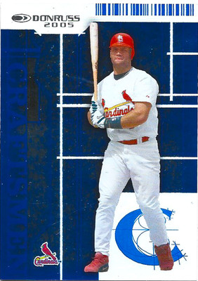 2005 Donruss Craftsmen #C-1 Albert Pujols St. Louis Cardinals /2000 SP