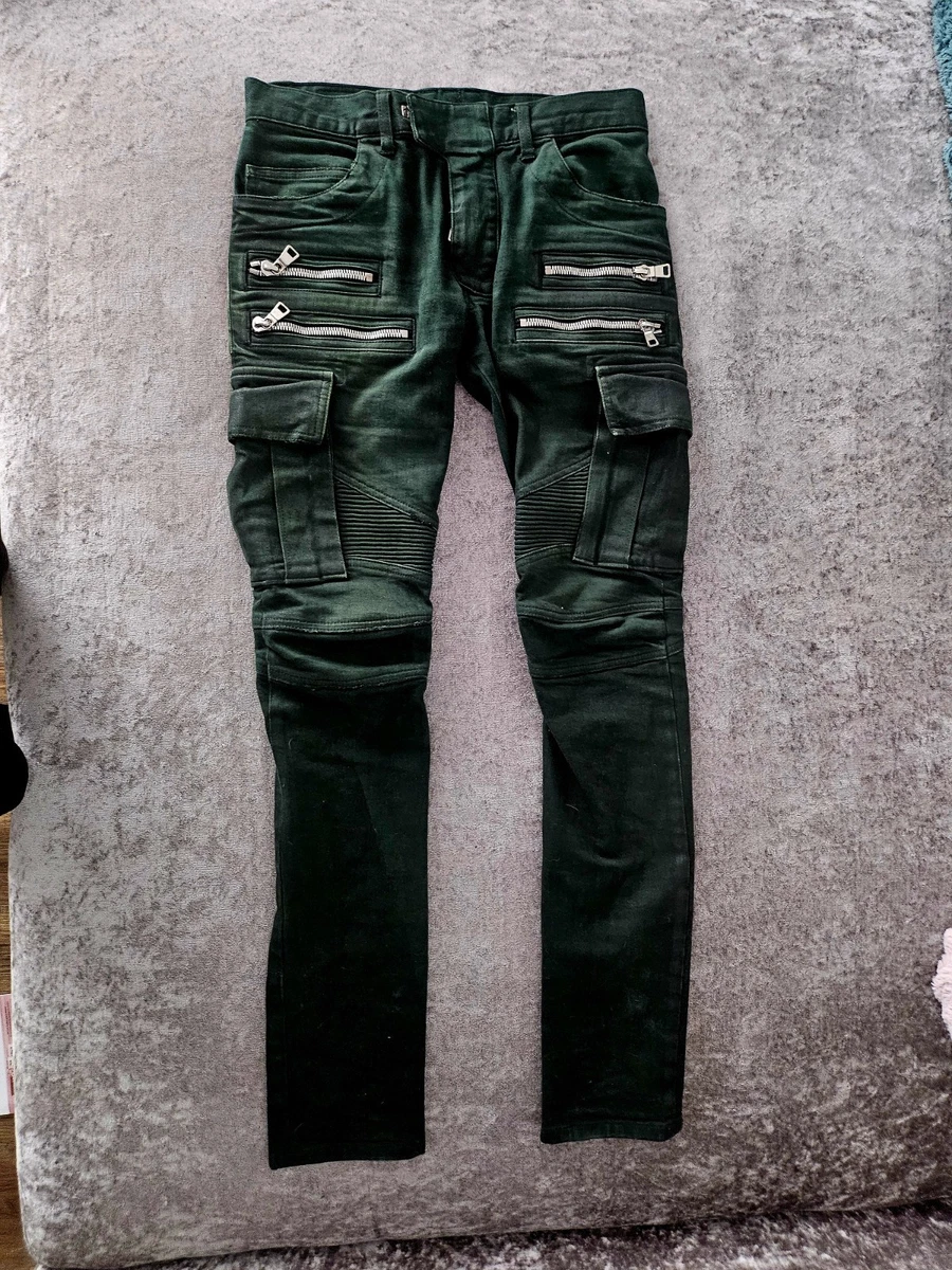 Balmain Zip Jeans for Men for sale | eBay