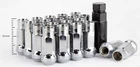 20pcs New Key Aodhan Xt51 12X1.25 Lug Nuts Chrome Open End Fit 350Z 370Z Sentra