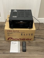 Pioneer Elite VSX-35TX 7.1 Channel Receiver Bundle w/ Remote & Box - Tested!