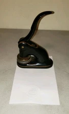 WINDSOR LOCKS CT American Legion Gensi-Viola Post 36 Cast Iron Seal Embosser