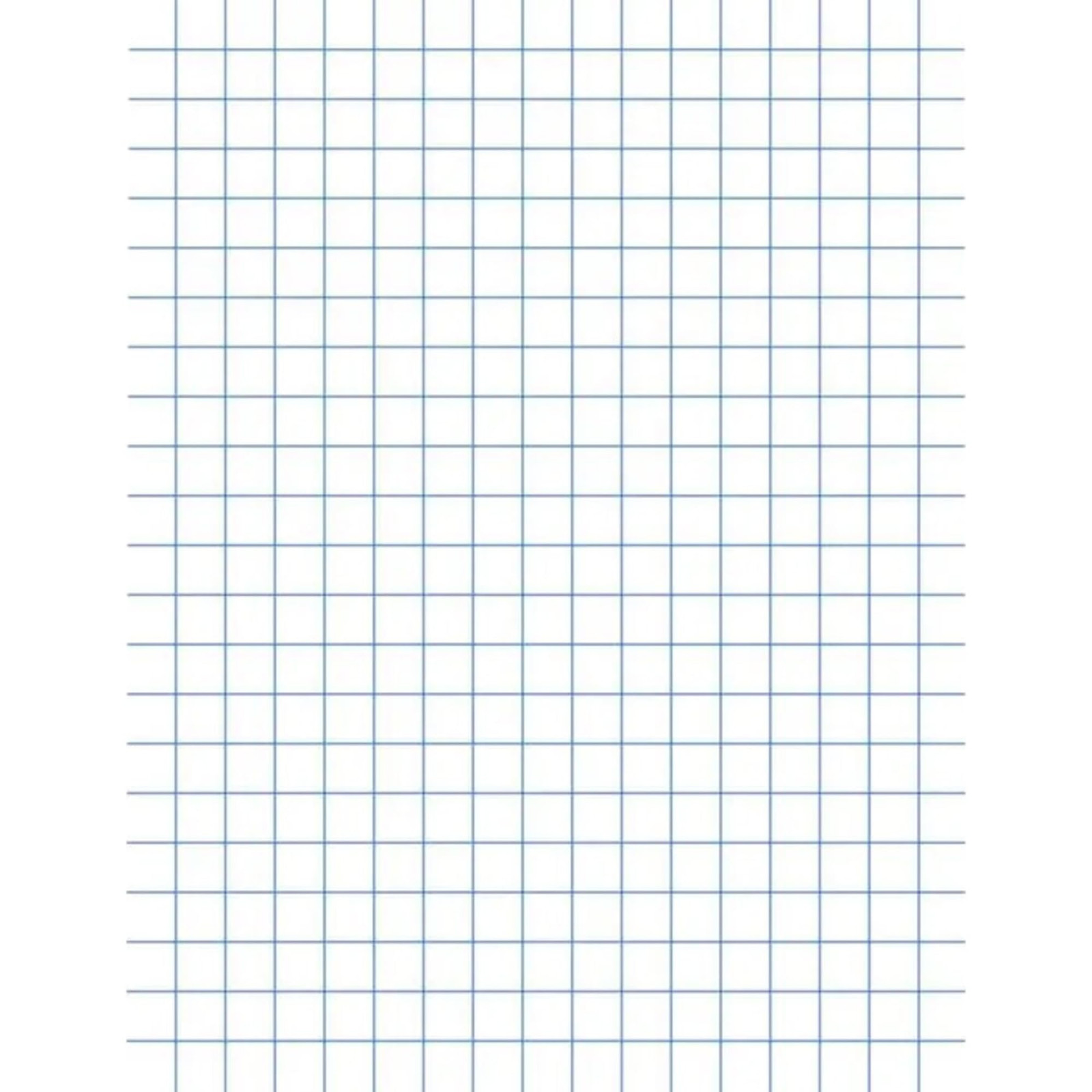 Graph Paper 8.5x11 with 1/4 Rule, Sides, 500 Sheets White Pack