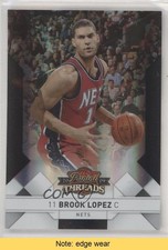 2009-10 Panini Threads Century Proof Silver 205/249 Brook Lopez #94 READ 0l2
