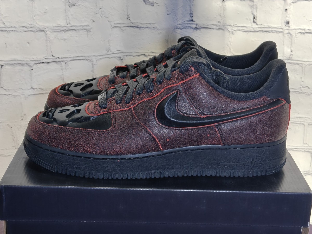 Nike Air Force 1 Low Retro QS 'Halloween Skull' (HV2016-001
