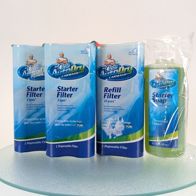 #ad Mr. Clean AutoDry Carwash Starter Filters amp; Soap Bundle Refill Spot Free Finish $39.97