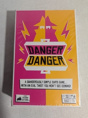 Danger Danger Card Game by Exploding Kittens 2-8 Players NEW 2023 for Ages 7+