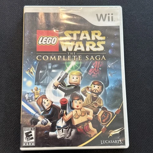 LEGO Star Wars: The Complete Saga (Nintendo Wii) CIB COMPLETE & TESTED