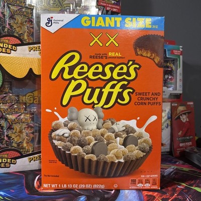 KAWS Reese s Puffs Limited Edition Family Size (Not For Human Consumption)