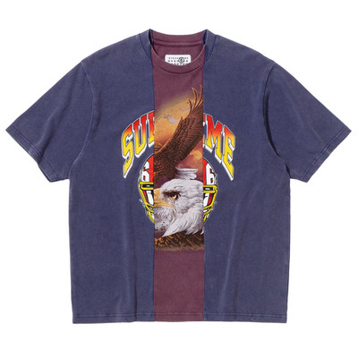Supreme モノグラム デニムシャツ kith stussy mm6 Supreme MM6 Maison Margiela Split S/S Top Navy | eBay