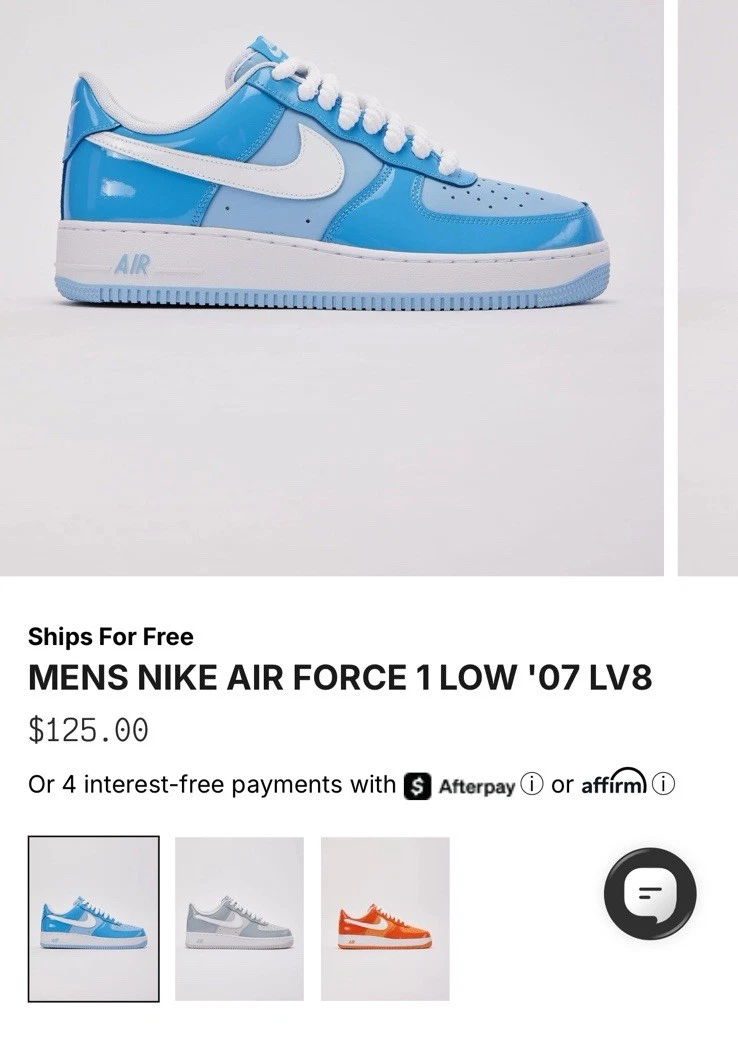 Nike Air Force 1 '07 Blue for Sale | Authenticity Guaranteed | eBay