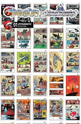 Thundercats x Silverhawks #1 2026 Shalvey 1:10 Variant Dynamite EB105