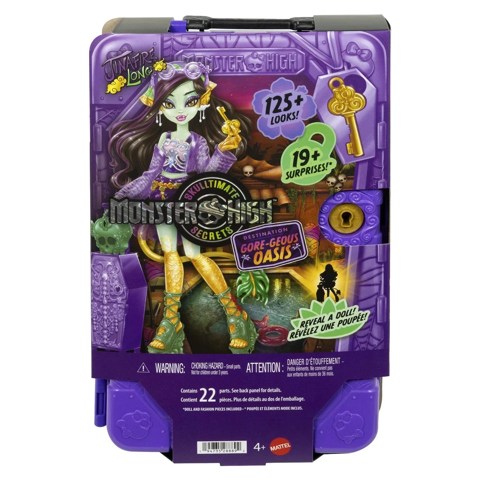 2025 Monster High Gore-Geous Oasis Dolls DRACULAURA JINAFIRE