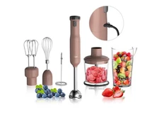 Rosewill 6-in-1 Multi-Speed Cordless Rechargeable Immersion Hand Blender,  Heavy