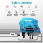 10000mAh Portable Power Bank USB/USB-C Fast Charger with AC Plug Battery Bank — photo 7