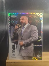 2020 Topps Chrome WWE - Triple H X-Fractor #65 Free Shipping 