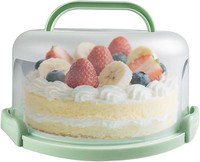 Kuchen Transportbox Rund Mit Deckel KuchenbehäLter 31,5 Cm Durchmesser