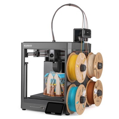 ELEGOO Centauri 2 Combo 3D-Drucker Mehrfarbig, 500mm/s,Automatische Nivellierung