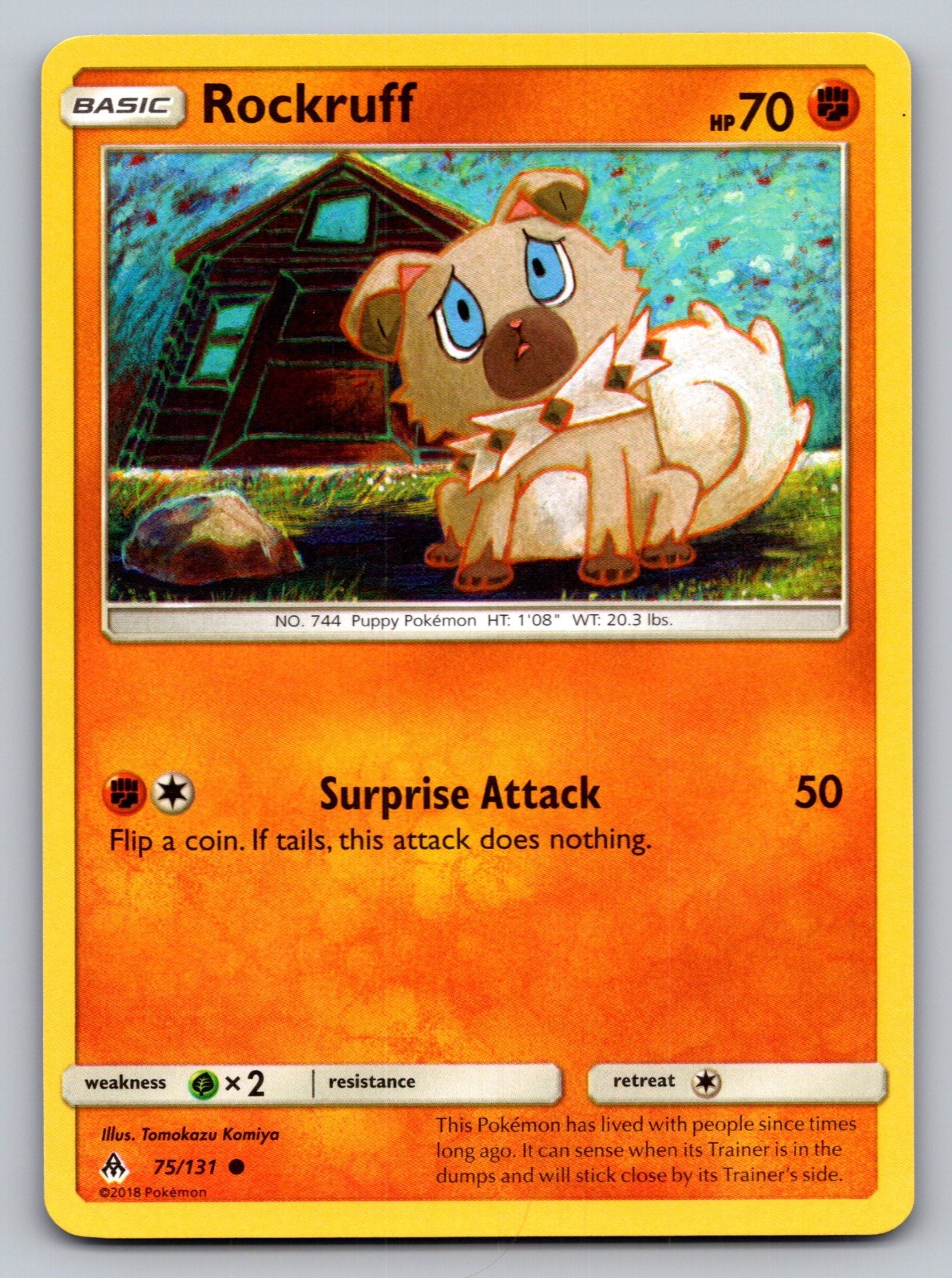 Rockruff - SM - Forbidden Light 75/131