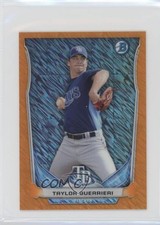 2014 Bowman Orange 47/50 Taylor Guerrieri #BM-TBR1 sh7