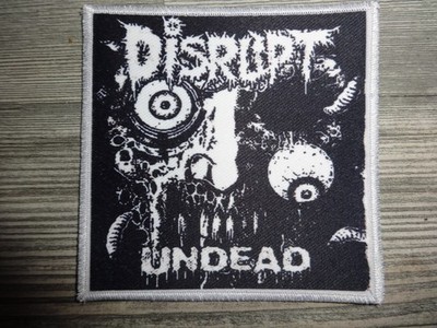 Disrupt Patch Grindcore Crust Napalm Death Wolfbrigade 1