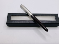 Parker 51 Fountain Pen Cordovan Brown Lustraloy Cap 1950 USA