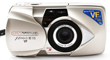 Read NEAR MINT Olympus mju II 115 VF 35mm Point Shoot Film Camera JAPAN