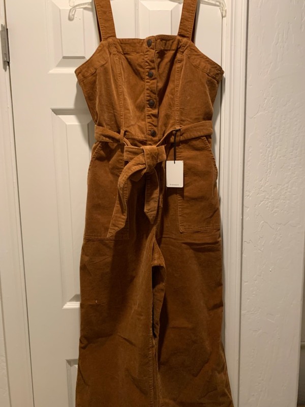 Oat New York Corduroy Jumpsuit Women’s Size 12 New