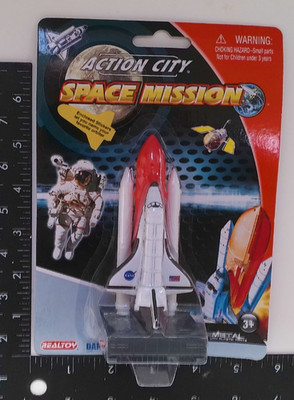 Space Shuttle NASA Orbiter Atl Disc End Ent Stickers Diecast Daron RT38141 NEW