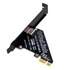 PHDK PCIe X4 X1/ X8/X16 4.0 Oculink SFF8611 8612 expansion card with external