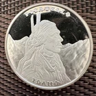 1882-1982 Idaho Centennial Chief Pocatello/Train Locomotive 1oz 999 Silver  Rare