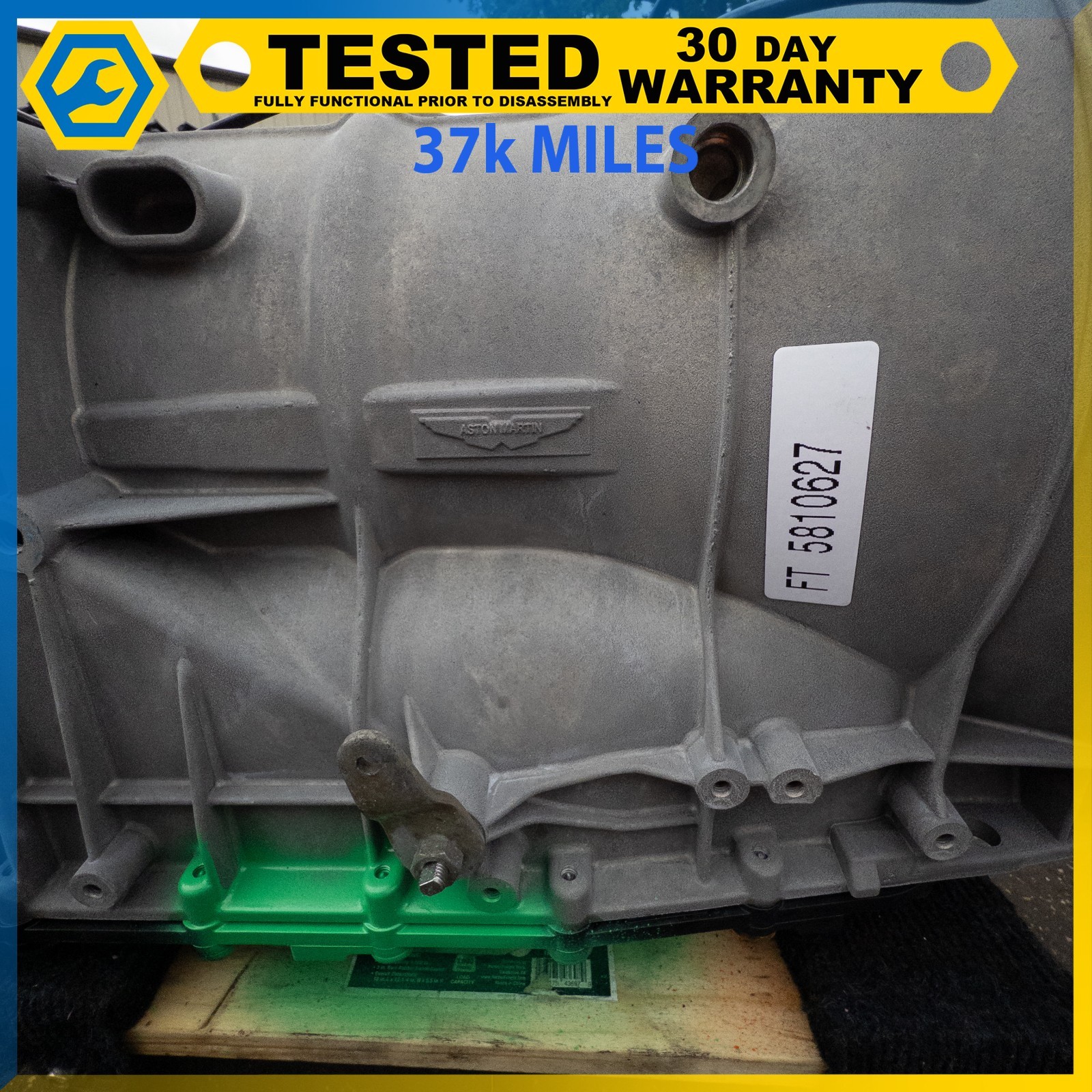 05-12 ASTON MARTIN DB9 DBS 6.0L V12 6HP-26 AUTOMATIC TRANSMISSION ASSEMBLY OEM