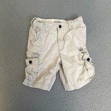 Abercrombie  Fitch Cargo Shorts Kids Boys Size 14 Beige Stains