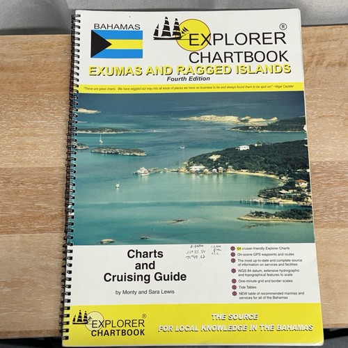 Explorer Chartbook: Bahamas – Exumas and Ragged Islands, Fourth Edition With Bag