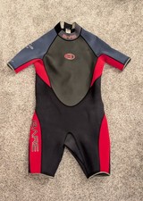 Bare Wetsuit Shorty Spring 2.2mm Velocity Hydro Stretch - Size XXLBlack Blue
