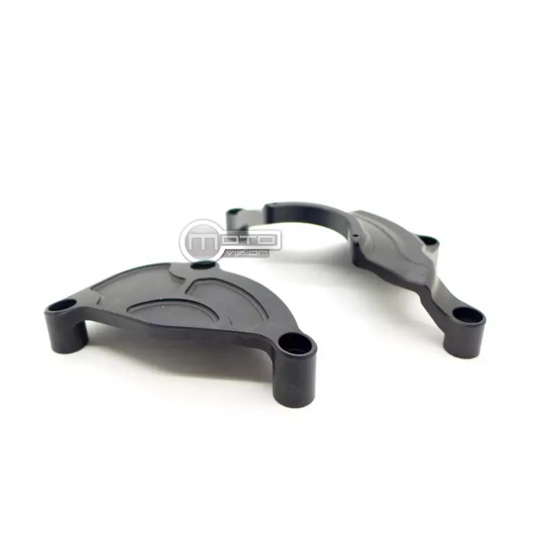 Slider de protection moteur Yamaha R1 2009-2014 noir en aluminium