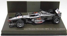 Mercedes McLaren MP4-16 #4 David Coulthard 1/43 2001 2 Wins 2nd Place Model