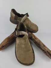 Chaco Pedshed Gunnison Shoes Closed Toe Clog Nubuck Leather Womens Sz 5/36EUR