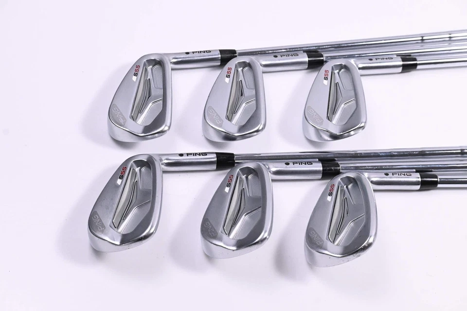 Ping S55 Irons / 5-PW / Black Dot / Stiff Flex Ping CFS Shafts - Image 2 of 4