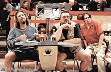THE BIG LEBOWSKI JEFF BRIDGES DUDE JOHN GOODMAN STEVE BUSCEMI DONNY PHOTO POSTER